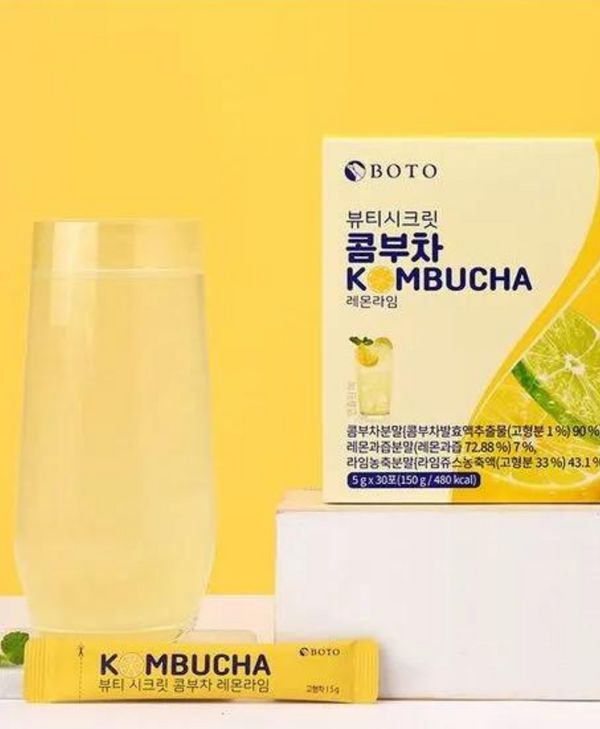 BOTO Beauty Secret Kombucha Lemon Lime