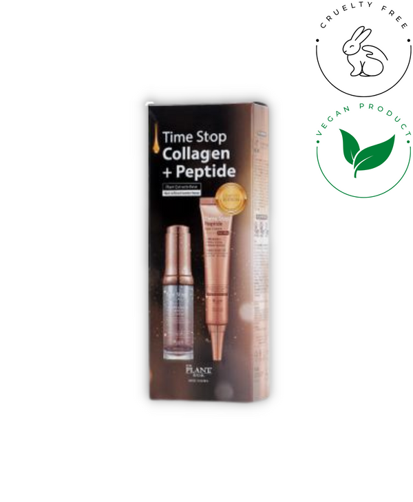 THE PLANT BASE Time Stop Collagen & Peptide Limited Set [2 pcs]